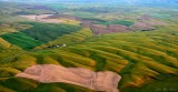 small farm in land of hills