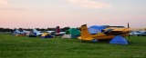 tents and planes