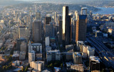mixed historic buildings in Seattle