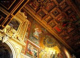 ceiling Basilica of Our Ladys in Trastevere