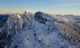 Recent snow on Mt Persis and Mt Index WA