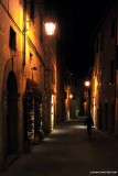 evening stroll in Montalcino