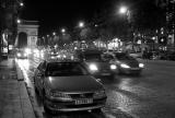 Taxi on Champs Elysees