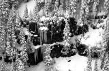 frozen waterfall