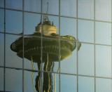 reflection of needle