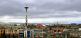 Space Needle and south lake Union