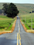 empty country road