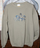 Horse Sweatshirt-L/XL-$7