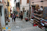 Shopping in old town, Rovinj