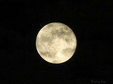 Clouds over the Moon