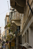 Architectural details of Balconies of Ermoupolis