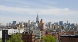 The Lower East Side with Midtown in the background