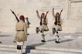 Changing of the guard in Syntagma Square