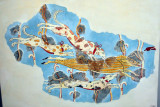Ancient fresco in the Archeological Museum