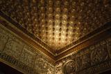 One of many beautiful ceilings in the Alcazar