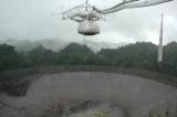 Another view of the radio telescope at Arecibo