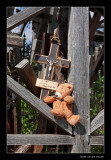 1332 Lithuania, Hill of Crosses, teddybear