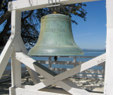 The bell, lost but found in a junkyard in San Diego (myth?)