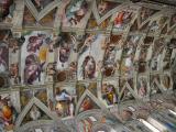 Sistine Chapel, first sight of ceiling