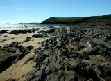 Manorbier Beach by Mike Parsons