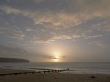 Swanage Beach at Dawn by Paul Winstone
