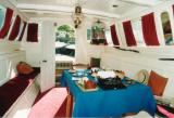 T.S.S.Y. Esperance (Captain Flints Houseboat) at the Steamboat Museum in Windermere 1996