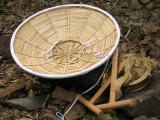 Discarded hat and percussion