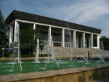 Fountains beside the theatre