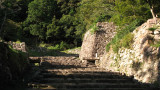 Old walls along the Ōte-michi