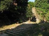 Steps up to the old Hon-maru