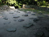Pillarstones on the site of the former donjon
