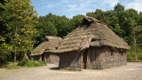 Ainu houses from Hokkaidō