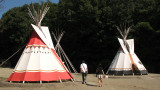Plains Indian tipi replicas