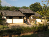 Entrance to a Korean landlords house
