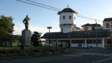 Azuchi station area in early evening