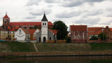 Old Town buildings on the riverside