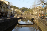 Ōtani-gawa and bare willow trees