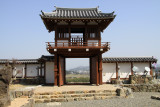 Reconstructed gate at Fukuchiyama-jō