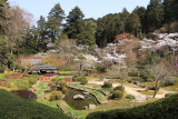 Stroll garden below Ishiyama-dera