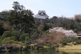 Hikone-jō overlooking Genkyū-en