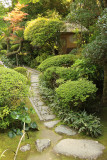 Traditional garden at Garyū Sansō