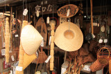 Various souvenir knick-knacks on display
