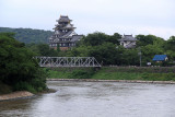 View downstream to Okayama Castle
