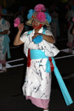 Bon dancer in haneto costume