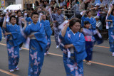 Bon dancers in the procession