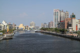 Tainan Canal leading eastwards from Anping