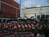 High school band near Kurashiki station