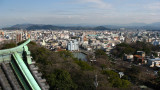 View over Wakayama-kōen and city surrounds