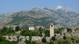 Ruins of Stari Bar and Rumija Mountains