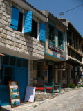Makeshift travel agency and restaurant, Stari Bar